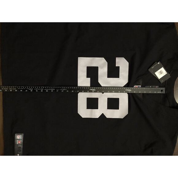 Nike Raiders Authentic On Field Player Jersey Jacobs #28 Size 60 4XL 57NM-OREH. - Picture 14 of 16